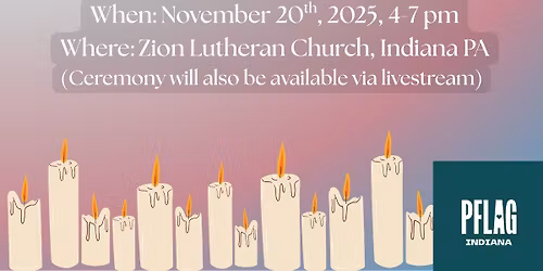 Transgender Day of Remembrance Candlelight Vigil