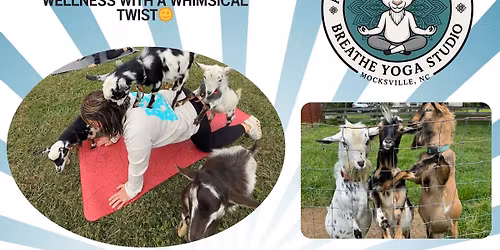 Goat Yoga @ Allen Durham Family Farm