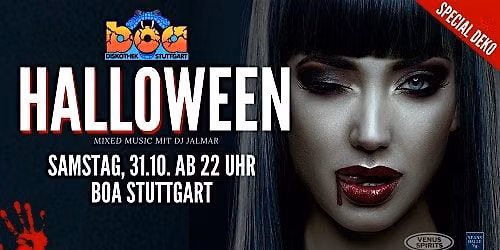 Boa Halloween- Samstag, 31.10.2026
