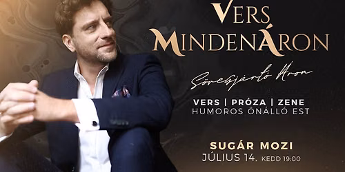 Versminden\u00c1ron - S\u00f6vegj\u00e1rt\u00f3 \u00c1ron \u00f6n\u00e1ll\u00f3 estje a Sug\u00e1r Moziban