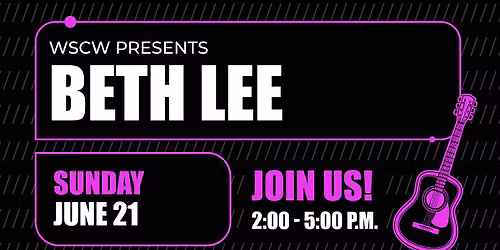 Beth Lee Live at WSCW June 21