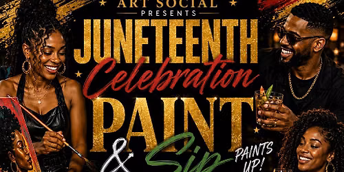 Juneteenth Hip-Hop & R&B Paint & Sip