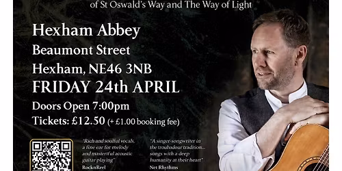 Album Launch Concert - A Troubadour Journey: Lindisfarne to Durham