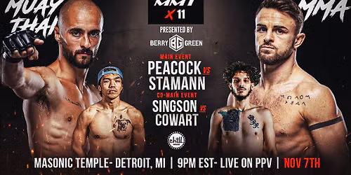 MMT 11 MMA vs MUAY THAI