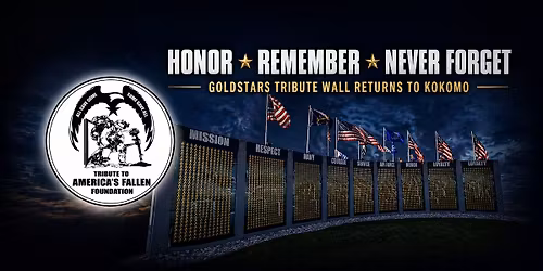 GoldStars Tribute Wall Returns to Kokomo (July 10-12)