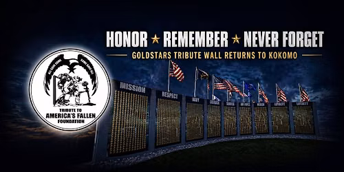 GoldStars Tribute Wall Returns to Kokomo (July 10-12)