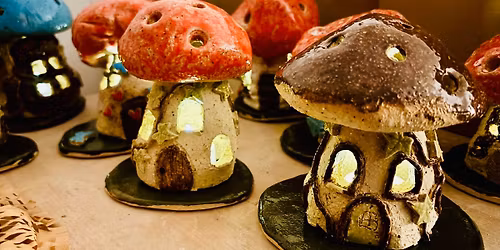 Fairy House Luminaries. pottery workshop for beginners.