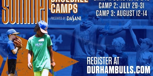 Summer Baseball Camps | Presented by Dasani