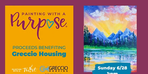 Painting With a Purpose | Benefiting Greccio Housing 