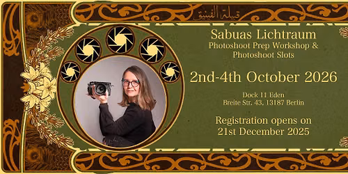 Sabuas Lichtraum in Berlin @ The Siren Project Teacher Training 2026