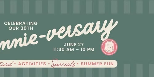 Annie's Frozen Custard 30th Annie-versary Celebration