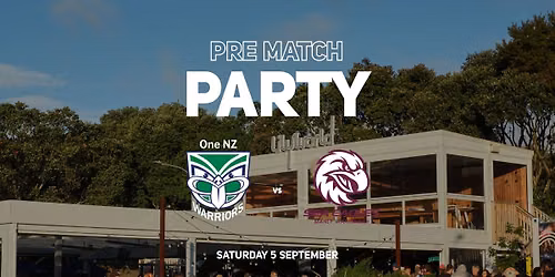 Warriors vs Sea Eagles Pre-match Party