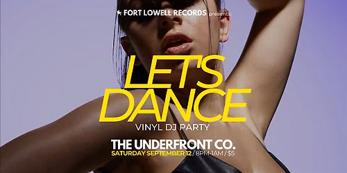 LET'S DANCE Vinyl DJ Party, Sep 12