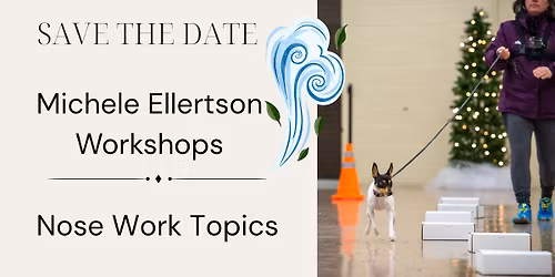 Save the Date: Michele Ellertson Nose Work Workshops