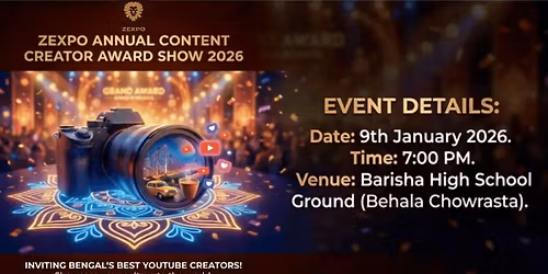 ZEXPO Annual Content Creator Award Show 2026