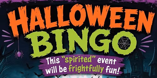 Halloween Bingo at CBEC \ud83e\udd87