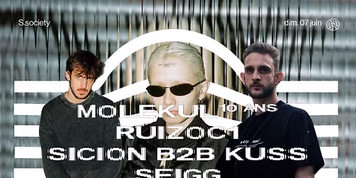 S.society x Molekul 10 ans