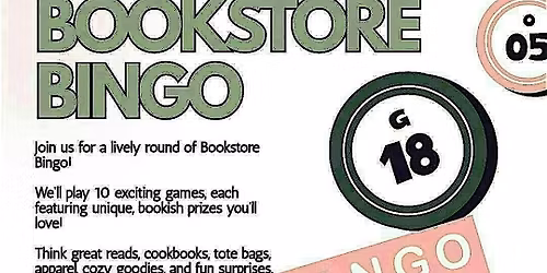 Bookstore Bingo!
