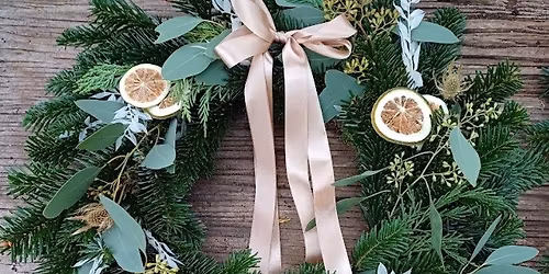 Riverside Routes: Christmas Wreath Making with Polly Cranmer for Parents and Babies!