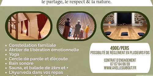 Retraite Bien-\u00eatre, Au C\u0153ur de Soi
