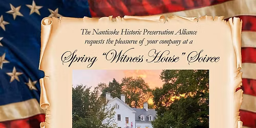Spring "Witness House" Soiree Fundraiser