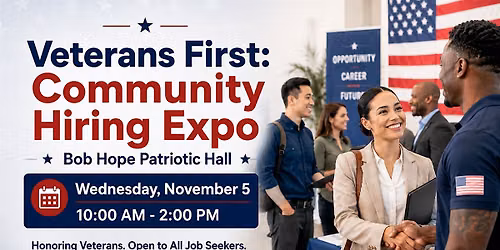 Veterans First: Community Hiring Expo 2026