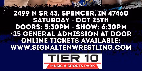 Signal Ten Wrestling Presents: New Ground