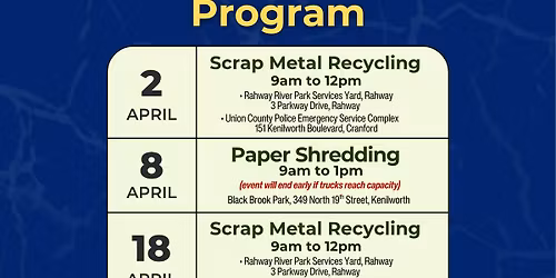 2026 Recycling Events: Scrap Metal Recycling