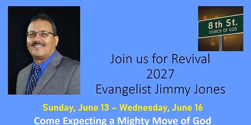 Revival w/Evangelist Jimmy Jones