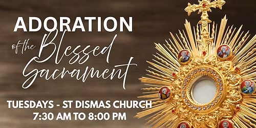 Adoration of the Blessed Sacrament