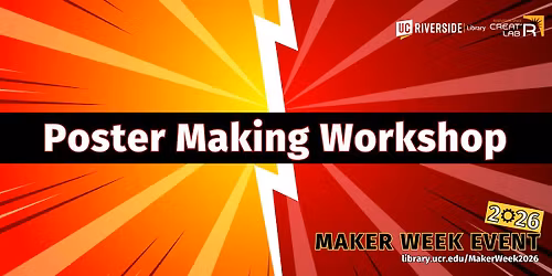 Maker Week: Poster Making Workshop