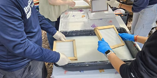 Paper making with Michele Brody