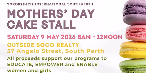 Mothers' Day Cake Stall