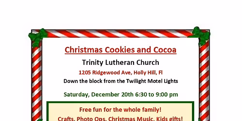 CHRISTMAS COOKIES &  COCOA