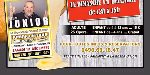 Raclette \u00c0 VOLONT\u00c9 du Centenaire \u2022 13 &14 d\u00e9cembre