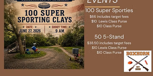 Boxhorn's 250th Celebration of America