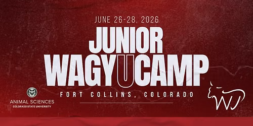 Junior Wagyu Camp at CSU 2026