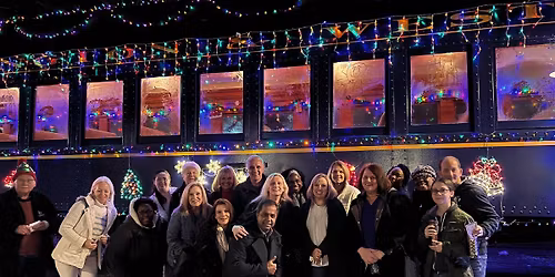 \ud83c\udf84 Holiday Light Express in a Private Caboose! \ud83d\ude82\u2728