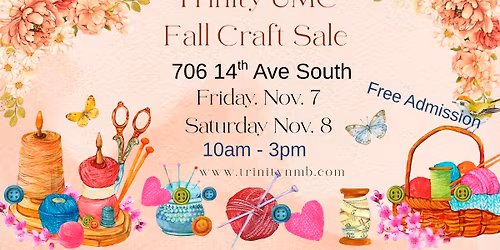 Trinity UMC Crafters Fall Sall