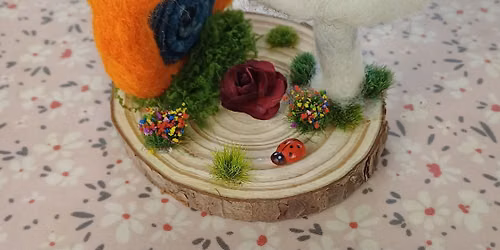 Needle Felted Snail