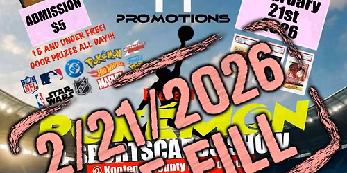2\/21\/2026 Pokemon & Sportscard show @Kootenai County Fairgrounds
