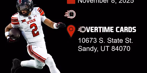 Public Signing Event with Smith Snowden from the University of Utah Football