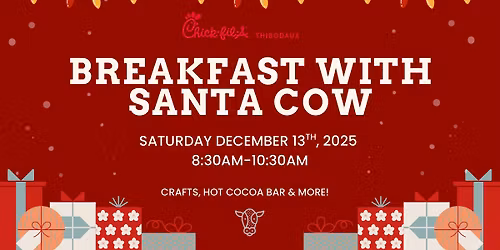 Breakfast with Santa Cow