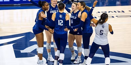 Rice Owls at North Texas Mean Green Womens Volleyball