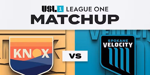 One Knoxville SC vs. Spokane Velocity FC