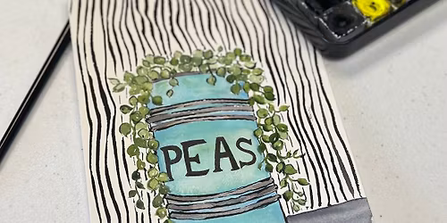 Paint & Pearls - Watercolor Class 