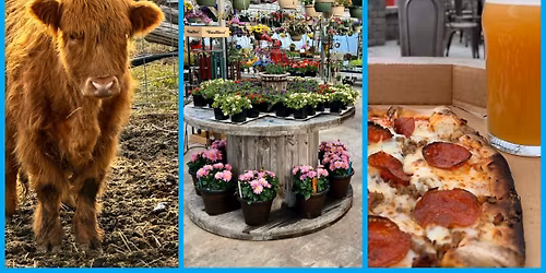Souba Greenhouse's Spring Celebration w\/ guests Pleasant Grove Pizza Farm & Mineral Springs Brewery