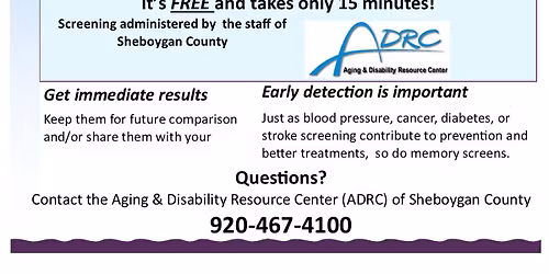 ADRC Memory Screens AT Lakeview Community Library