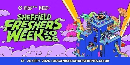 SHEFFIELD HALLAM FRESHERS WEEK 2026 - OFFICIAL HALLAM AAA PASS