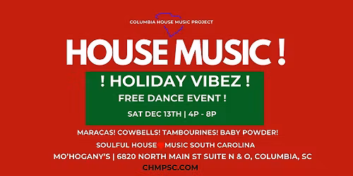 House Music Holi-DAY Dance! FREE!